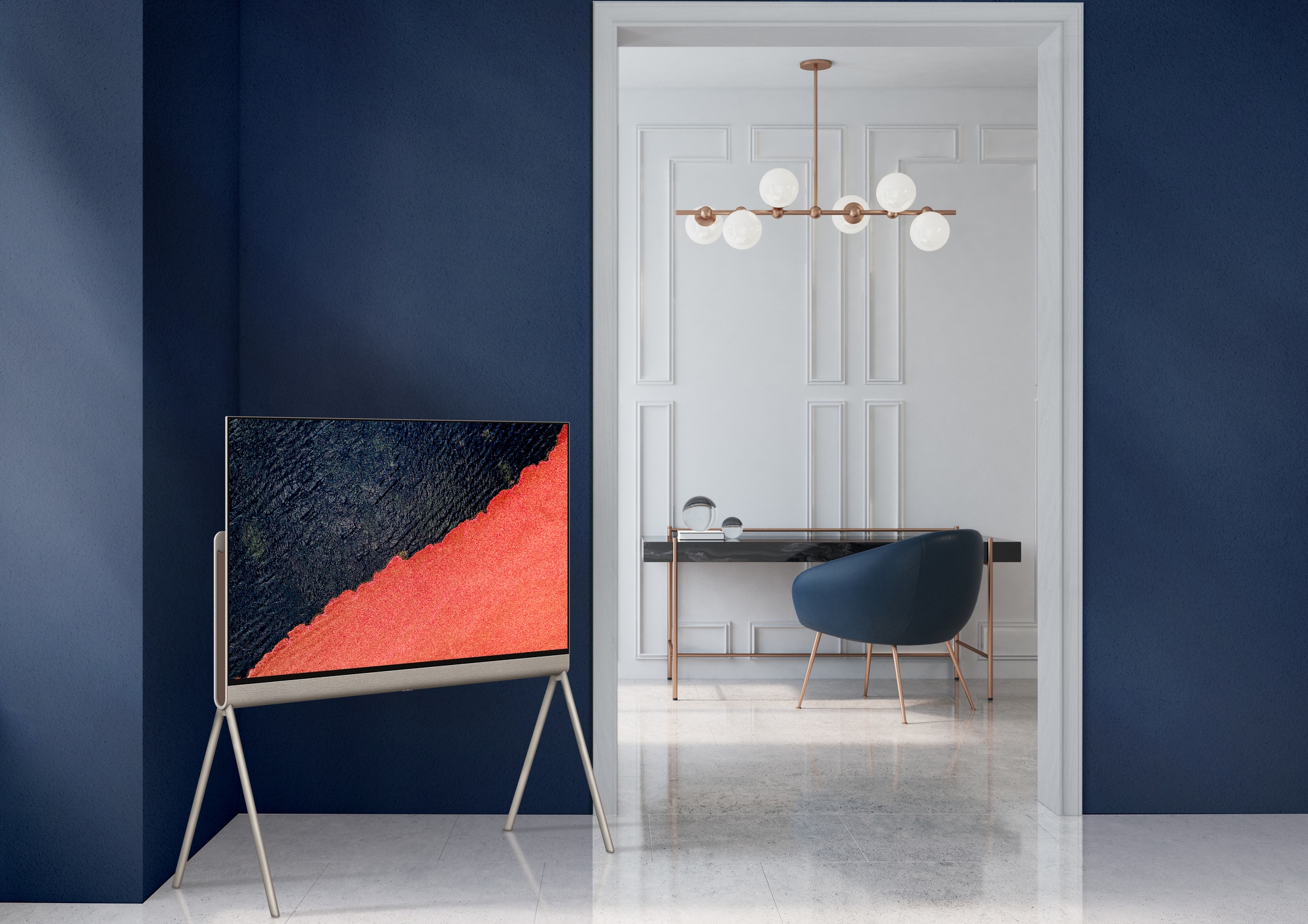 LG ra mắt TV Posé OLED với phong cách nghệ thuật, giá 54,9 triệu đồng - Ảnh 1. LG ra mắt TV Posé OLED với phong cách nghệ thuật, giá 54,9 triệu đồng