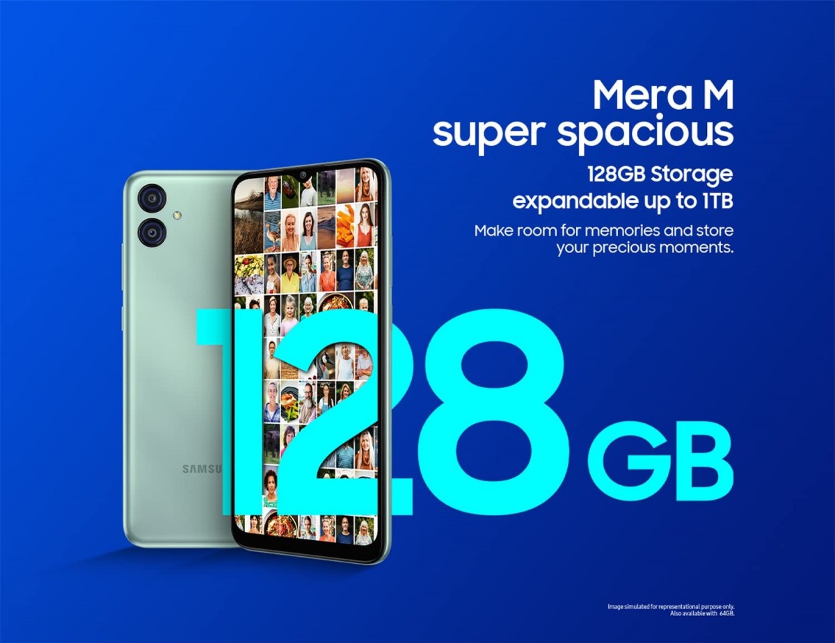 Galaxy M04 ra mắt: Thiết kế trẻ trung, Helio P35, pin 5000mAh, giá 2.4 triệu đồng