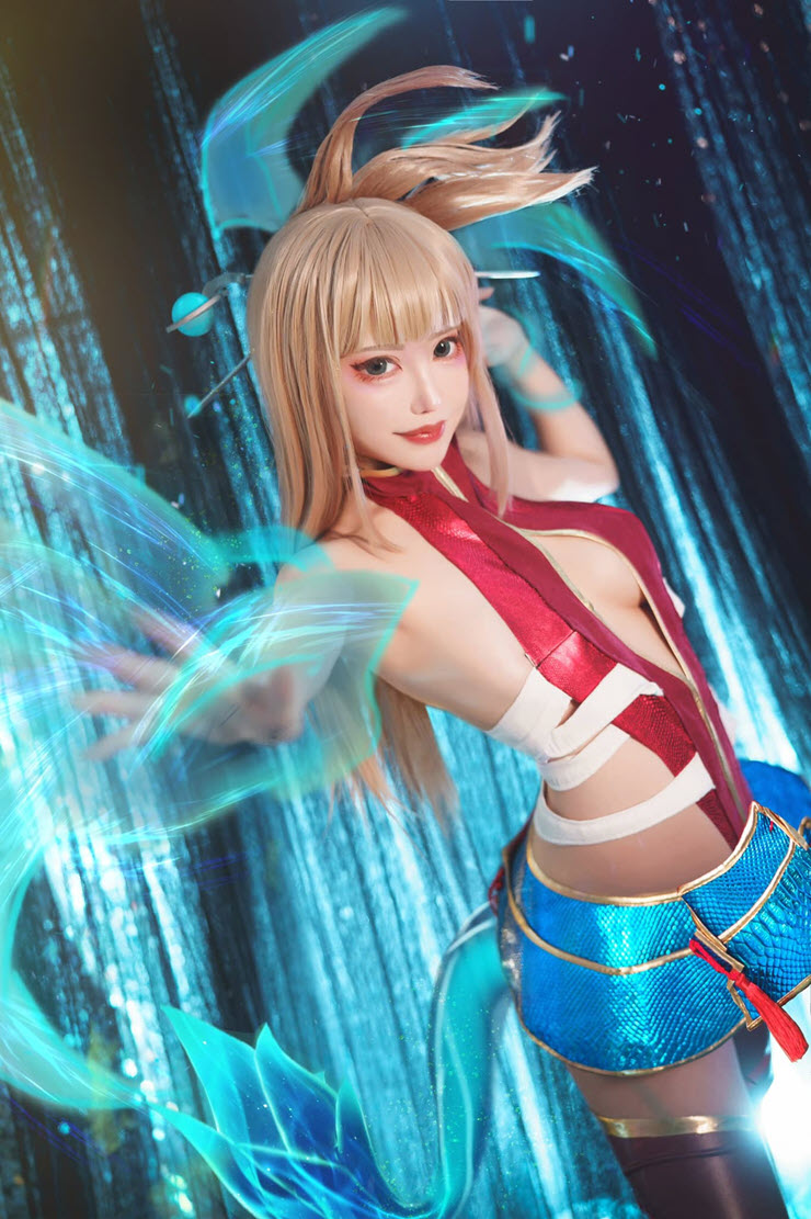 Hình ảnh nóng bỏng chưa từng có của sát thủ Aoi game Liên Quân Mobile