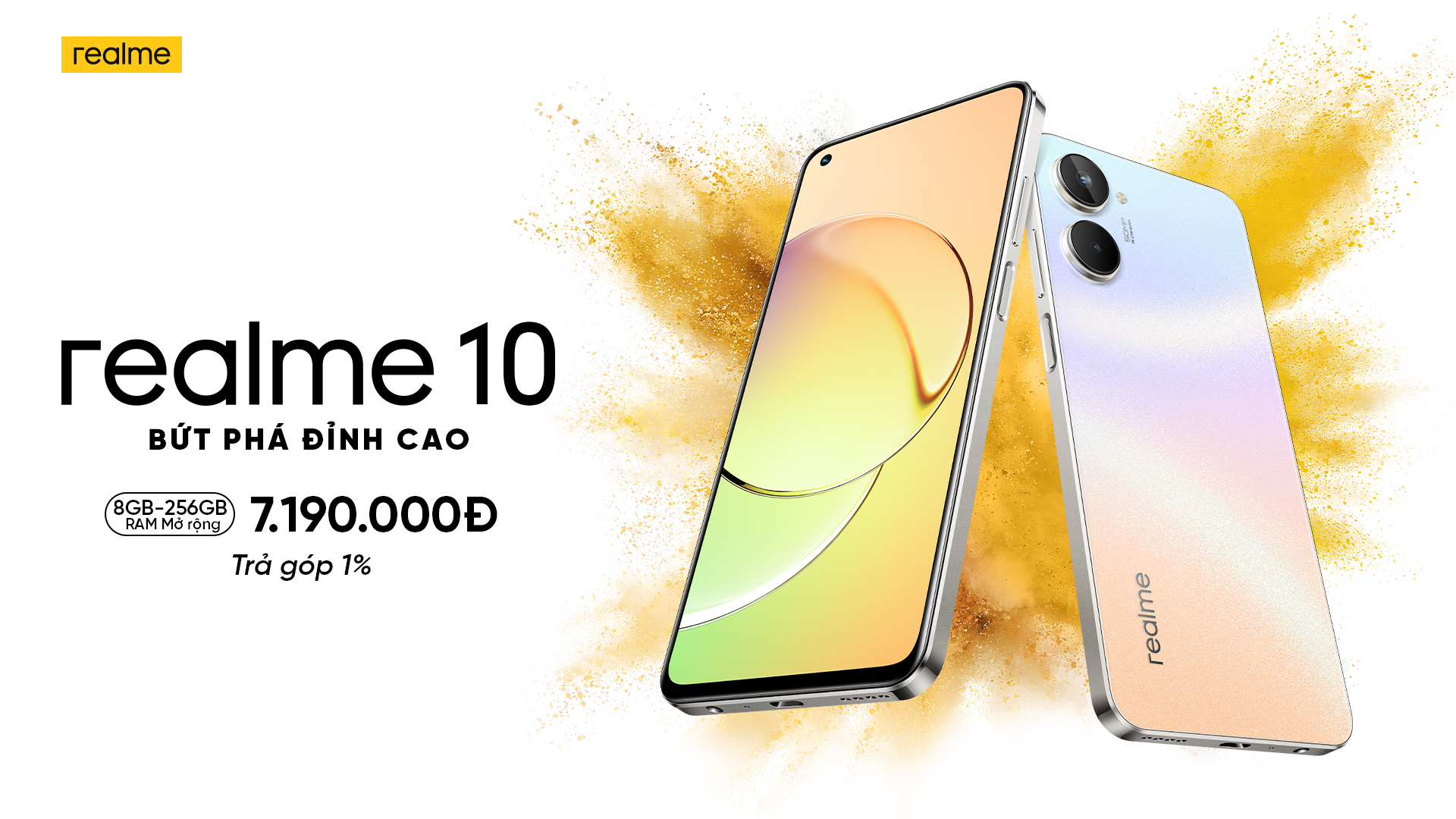 realme 10 ra mắt tại Việt Nam với thiết kế trẻ trung, giá 6,79 triệu đồng - Ảnh 2. realme 10 ra mắt tại Việt Nam với thiết kế trẻ trung, giá 6,79 triệu đồng