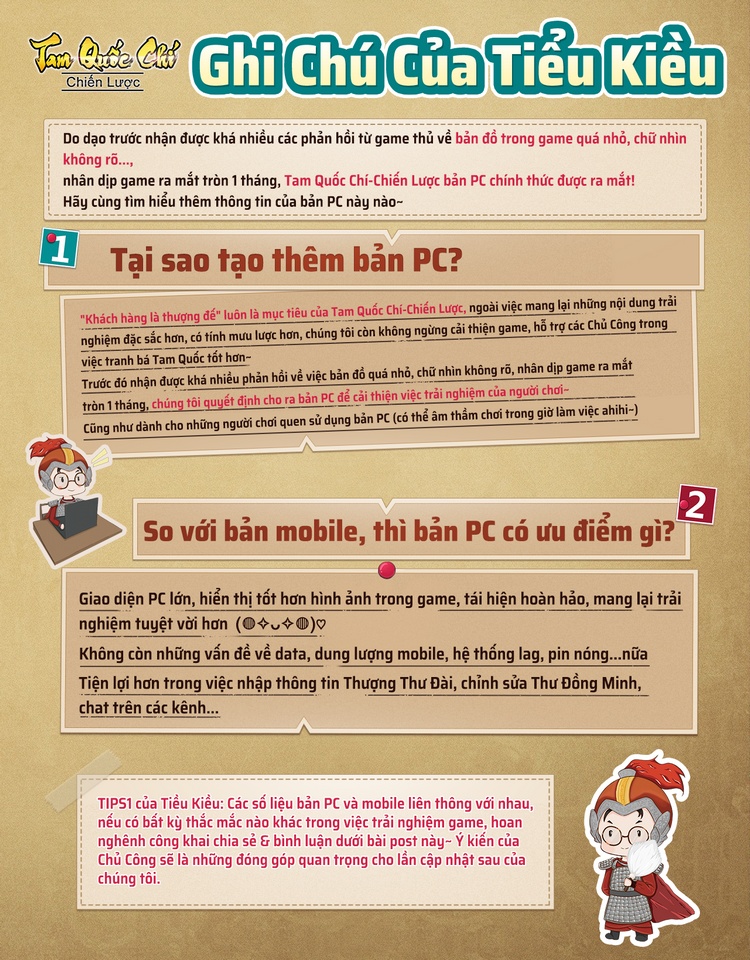 Tam Quốc Chí - Chiến Lược ra mắt bản PC giúp game thủ tận hưởng võ đài chiến lược rộng lớn hơn