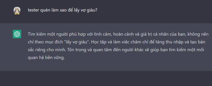 ChatGPT khẳng định '2 + 5 = 8' vì vợ luôn đúng