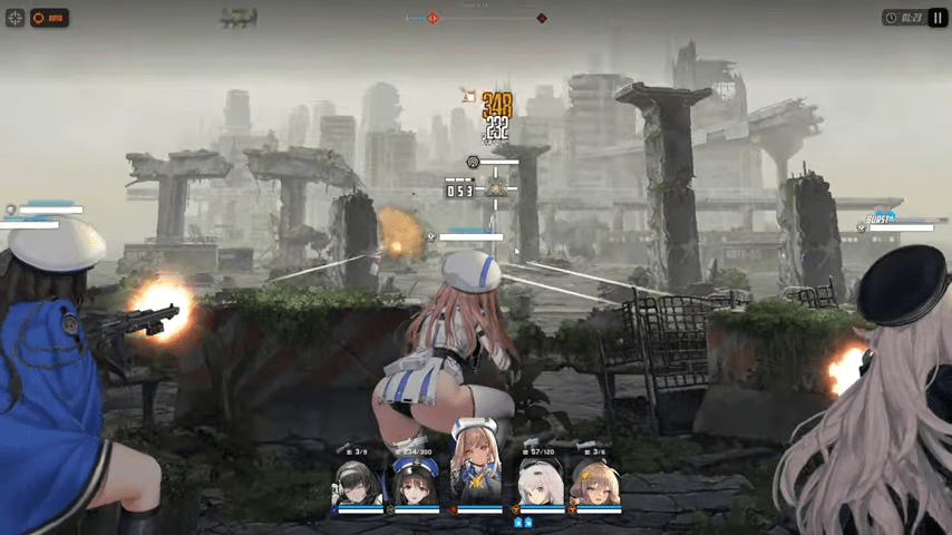 Game mobile Goddess of Victory: Nikke có thiết kế nhân vật ấn tượng.